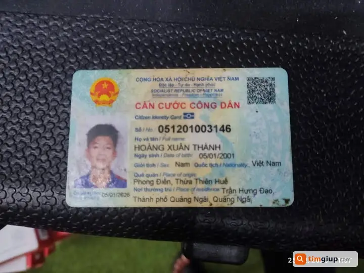 Đánh rơi ví có giấy tờ từ NTTan về ga QN, xin chuộc lại