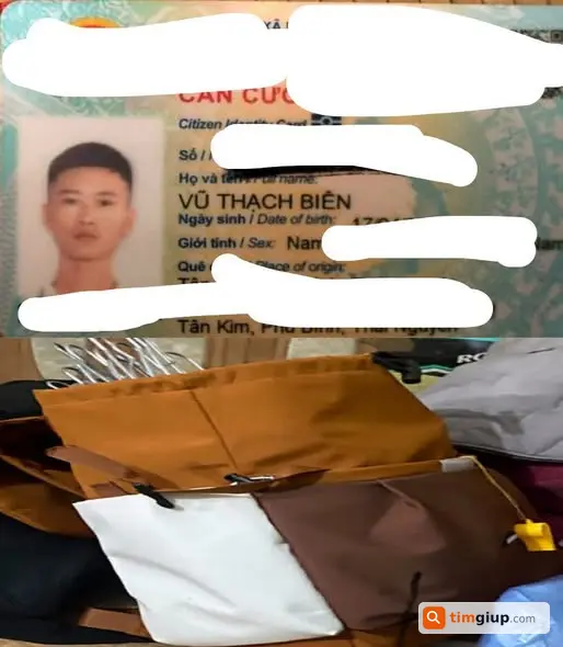 Tìm balo màu cam rơi đường Thành Thái gần Cầu Giấy Hà Nội