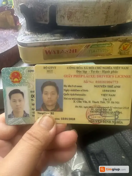 Nhặt được ví kèm giấy tờ tại 346 Hoàng Diệu, Đà Nẵng