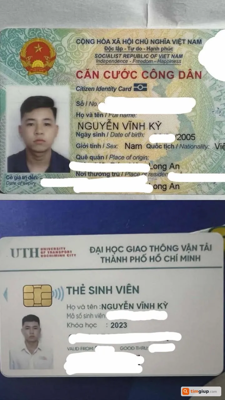 Tìm ví đựng giấy tờ tùy thân của Nguyễn Vĩnh Kỳ tại TP.HCM