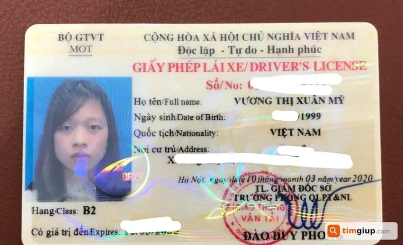 Tìm ví đánh rơi của chị Vương Thị Xuân Mỹ tại Hà Nội