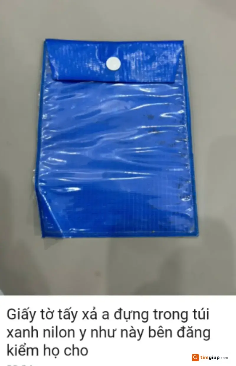 Tìm ví giấy tờ xe đứng tên Đào Trọng Tính tại Hải Phòng