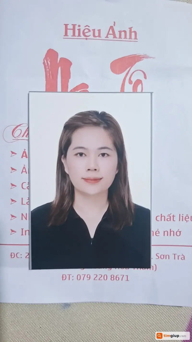 Tìm ví màu xanh thất lạc tại TP. Đà Nẵng - Tên Nguyễn Thị Linh Linh