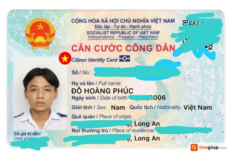 Tìm ví da đen và giấy tờ tên Đỗ Hoàng Phúc tại TP.HCM
