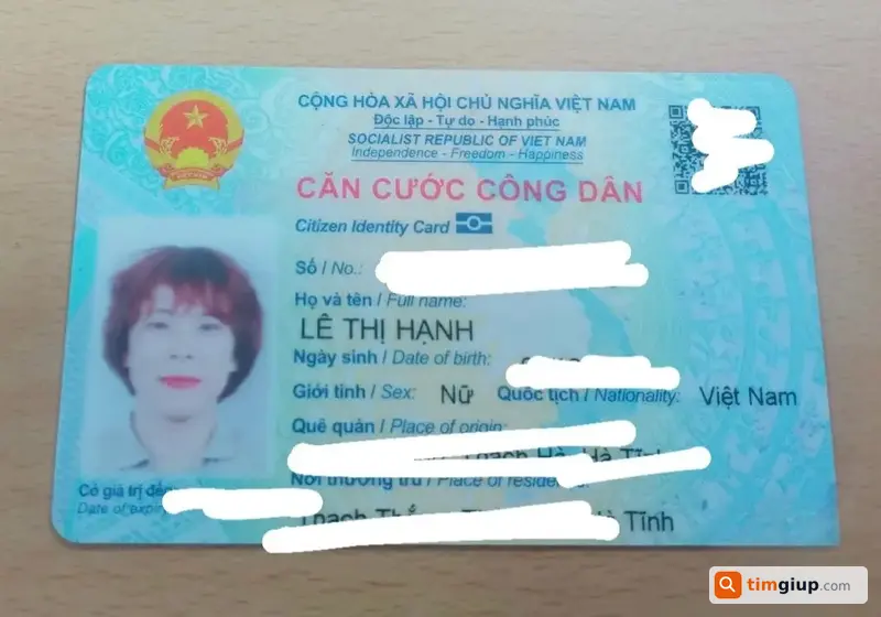 Tìm giấy tờ mang tên Lê Thị Hạnh đánh rơi tại Hải Phòng