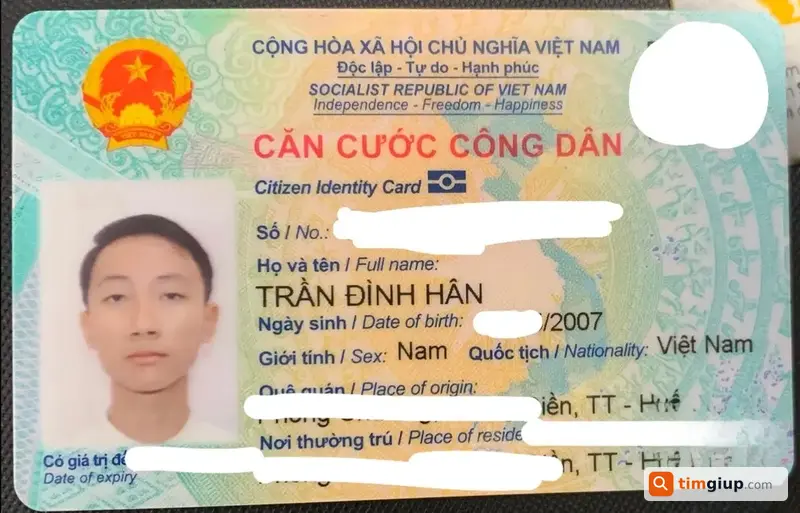 Tìm Ví Màu Đen Cùng Giấy Tờ Thất Lạc Ở Thừa Thiên Huế