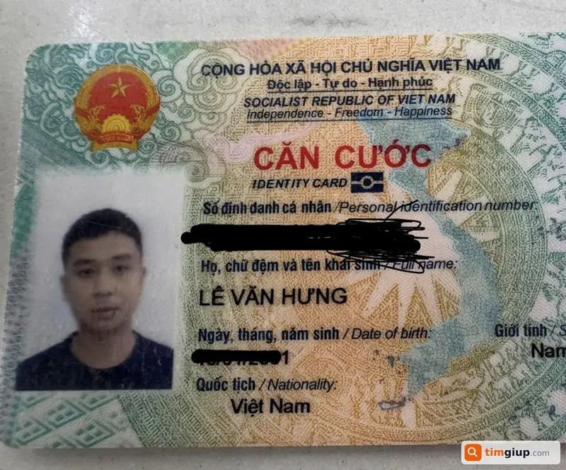 Tìm ví tiền thất lạc của anh Lê Văn Hưng tại Đà Nẵng