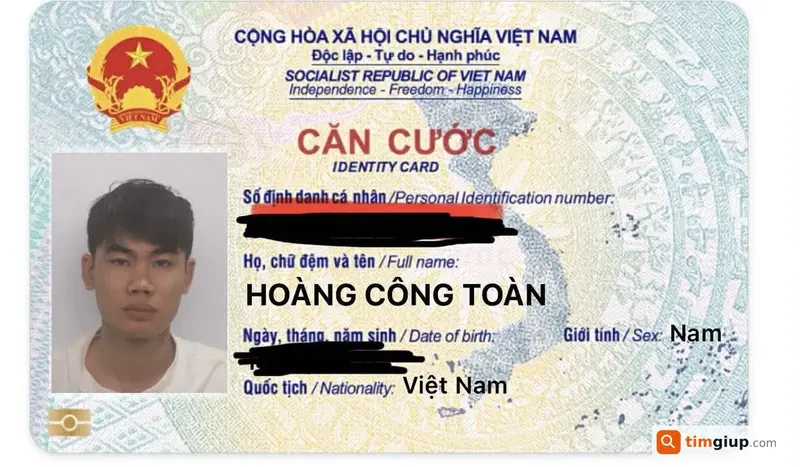 Tìm ví màu đen đánh rơi tại TP. Hồ Chí Minh - Tên Hoàng Công Toàn