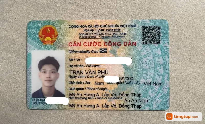 Ví Và Giấy Tờ Tùy Thân Bị Rơi Ở Đường Đồng Tâm, Hóc Môn