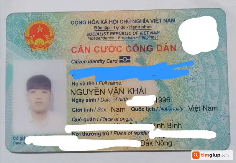 Tìm ví màu nâu chứa giấy tờ của anh Nguyễn Văn Khải