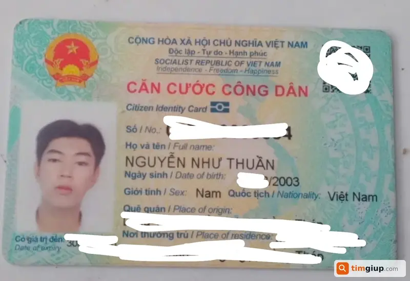 Tìm ví màu đen của Nguyễn Như Thuần tại Thủ Đức, TP.HCM