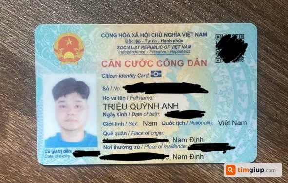 Tìm ví đánh rơi tên Triệu Quỳnh Anh tại Hà Nội