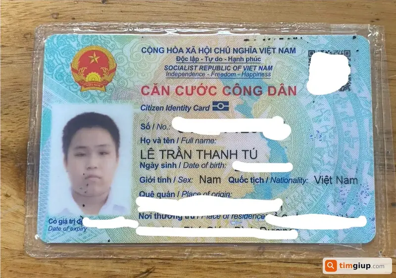 Tìm ví và giấy tờ tùy thân của Lê Trần Thanh Tú tại TP.HCM