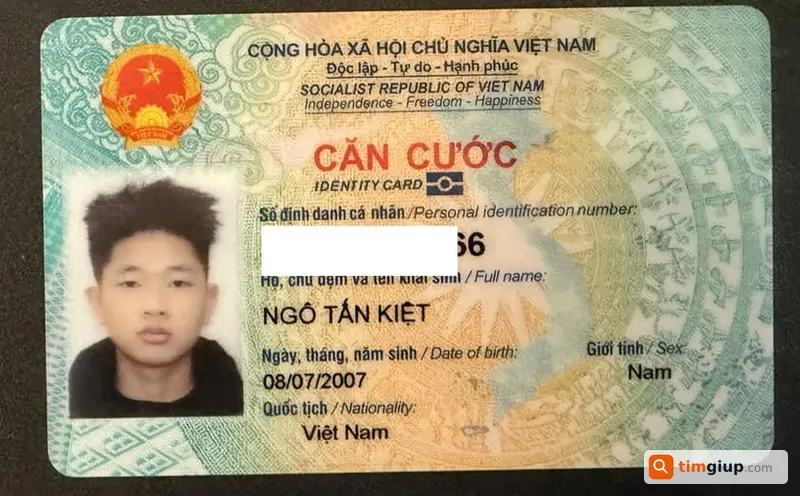 Tìm ví có CCCD thất lạc từ Quận 7 đến Võ Văn Kiệt