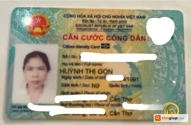 Tìm Ví Giấy Tờ Mang Tên Huỳnh Thị Gọn Tại Cần Thơ