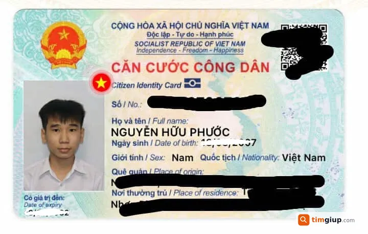 Tìm ví và giấy tờ tùy thân tên Nguyễn Hữu Phước tại Quận 10, TP.HCM