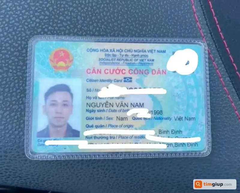 Tìm Ví Giấy Tờ Mang Tên Nguyễn Văn Nam Tại Quận 7, Tp.hcm