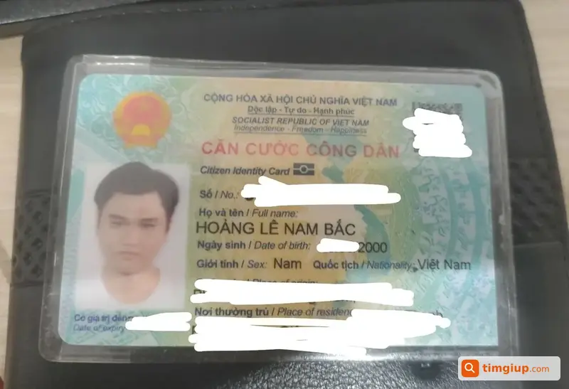 Rơi Ví Tên Hoàng Lê Nam Bắc Trên Tuyến Bến Tre - Tp Hcm