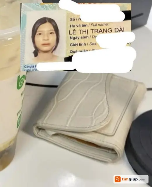 Tìm giấy tờ tùy thân mang tên Lê Thị Trang Đài bị mất