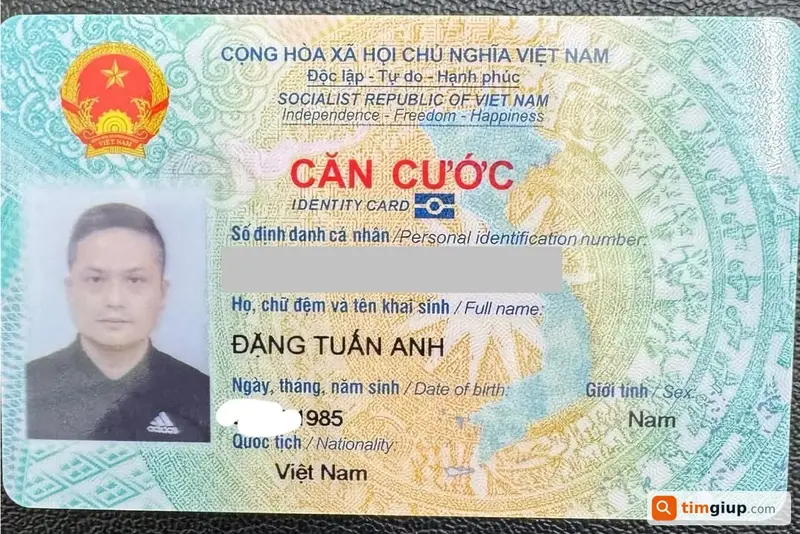 Tìm giấy tờ tùy thân mang tên Đặng Tuấn Anh tại Hoàn Kiếm và Hai Bà Trưng