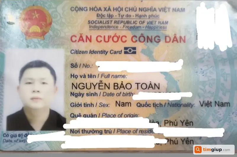 Tìm ví nam màu xanh dương của anh Nguyễn Bảo Toàn tại Tân Bình, TP.HCM