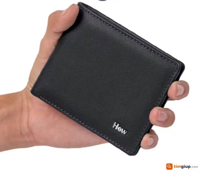 Tìm ví da đen chứa giấy tờ tại Quận 5, TP.HCM