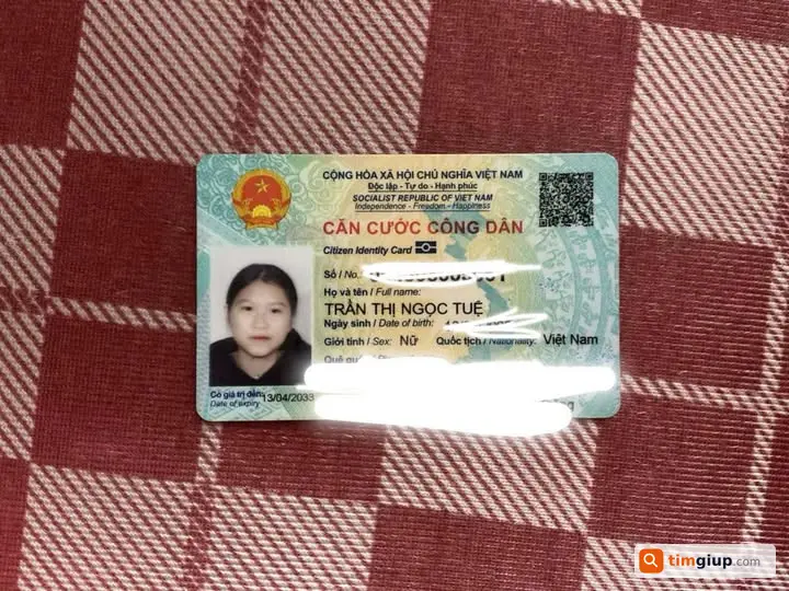 Tìm CCCD rơi từ Tân Đông Hiệp đến Nguyễn Tri Phương