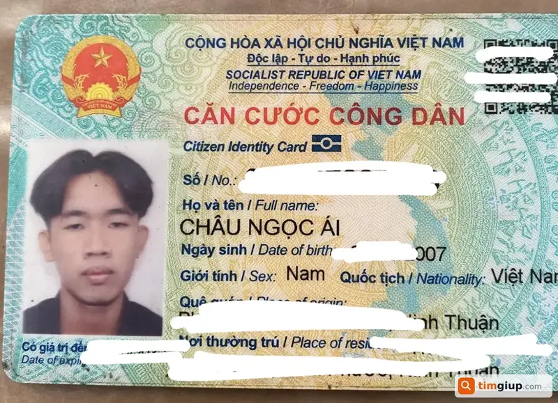 Tìm ví màu đen thất lạc của Châu Ngọc Ái tại Bình Chánh, TP.HCM