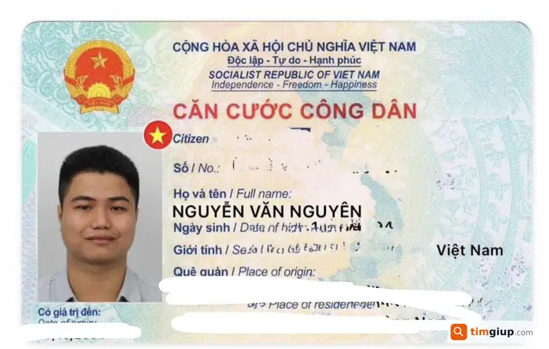 Tìm giấy tờ tùy thân (CCCD, GPLX) tên Nguyễn Văn Nguyện tại Quận 11, TP.HCM