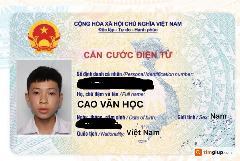 Tìm ví giấy tờ tên Cao Văn Học rơi ở Hoàng Mai, Hà Nội