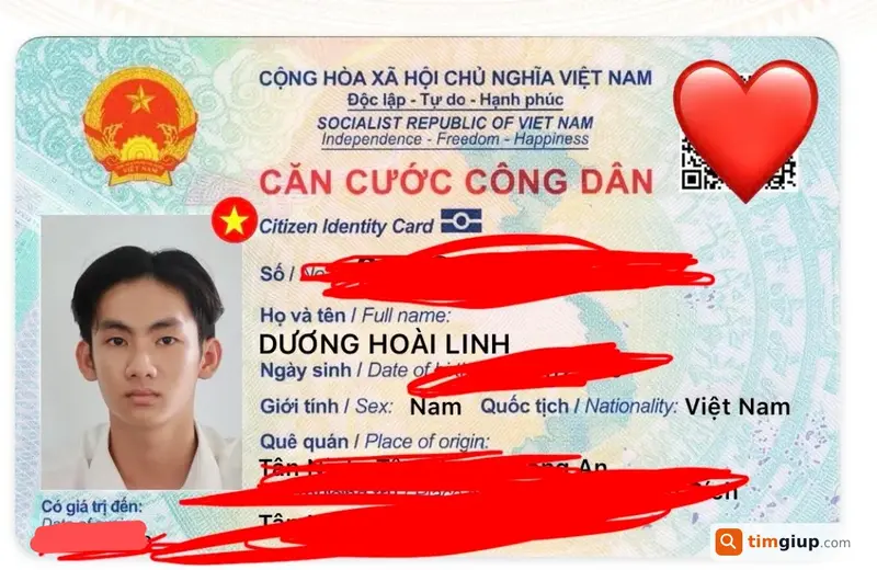 Tìm ví và giấy tờ tùy thân mang tên Dương Hoài Linh