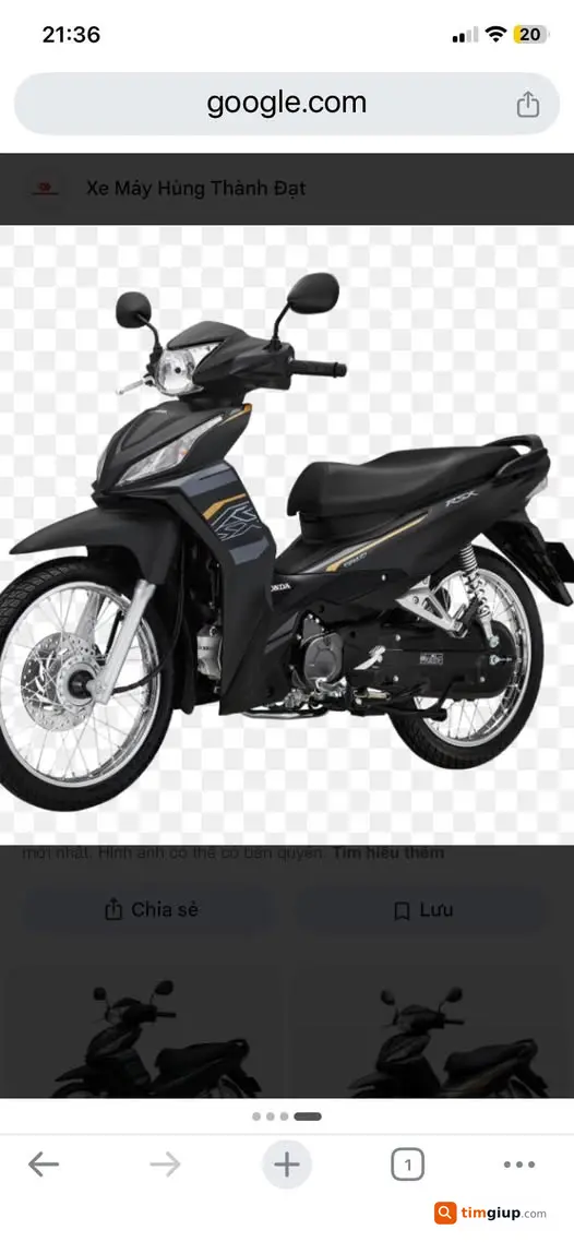 Tìm xe máy Wave RS mất tại Khu Đô Thị Hà Quang Nha Trang