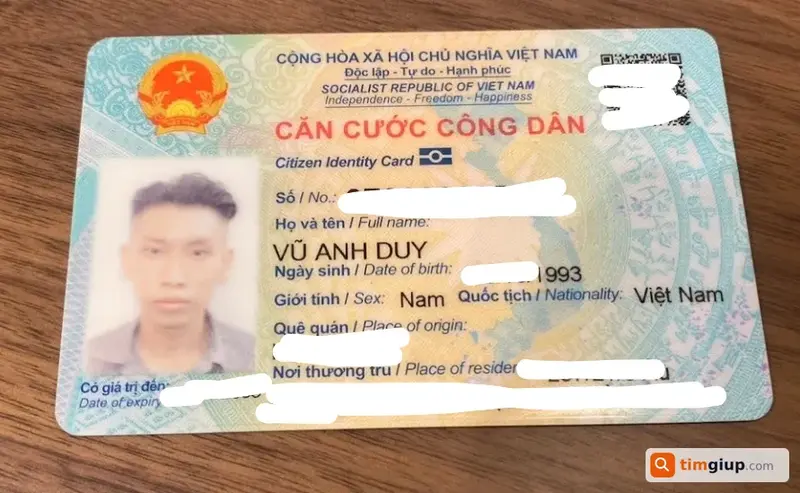 Tìm ví màu đen của anh Vũ Anh Duy (1993) tại TP.HCM