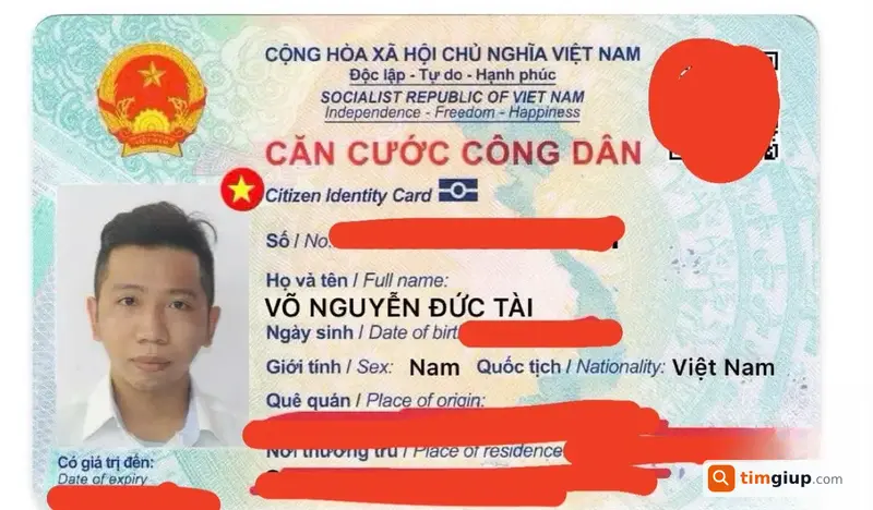 Tìm Ví Giấy Tờ Mang Tên Võ Nguyễn Đức Tài Tại Tp.hcm