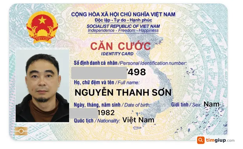 Tìm ví kèm giấy tờ tên Nguyễn Thanh Sơn tại Quy Nhơn