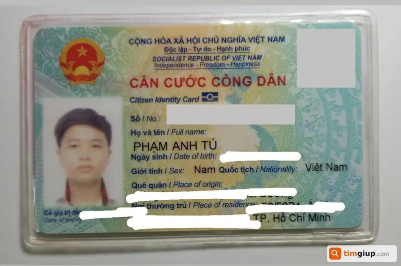 Tìm ví đánh rơi chứa giấy tờ tên Phạm Anh Tú tại Gò Vấp, TP.HCM