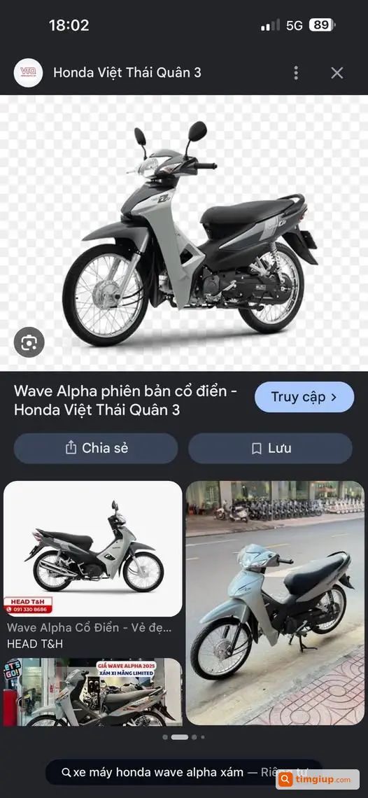 Honda Wave Biển Số 34an 02068 Mất Tại Nam Cường