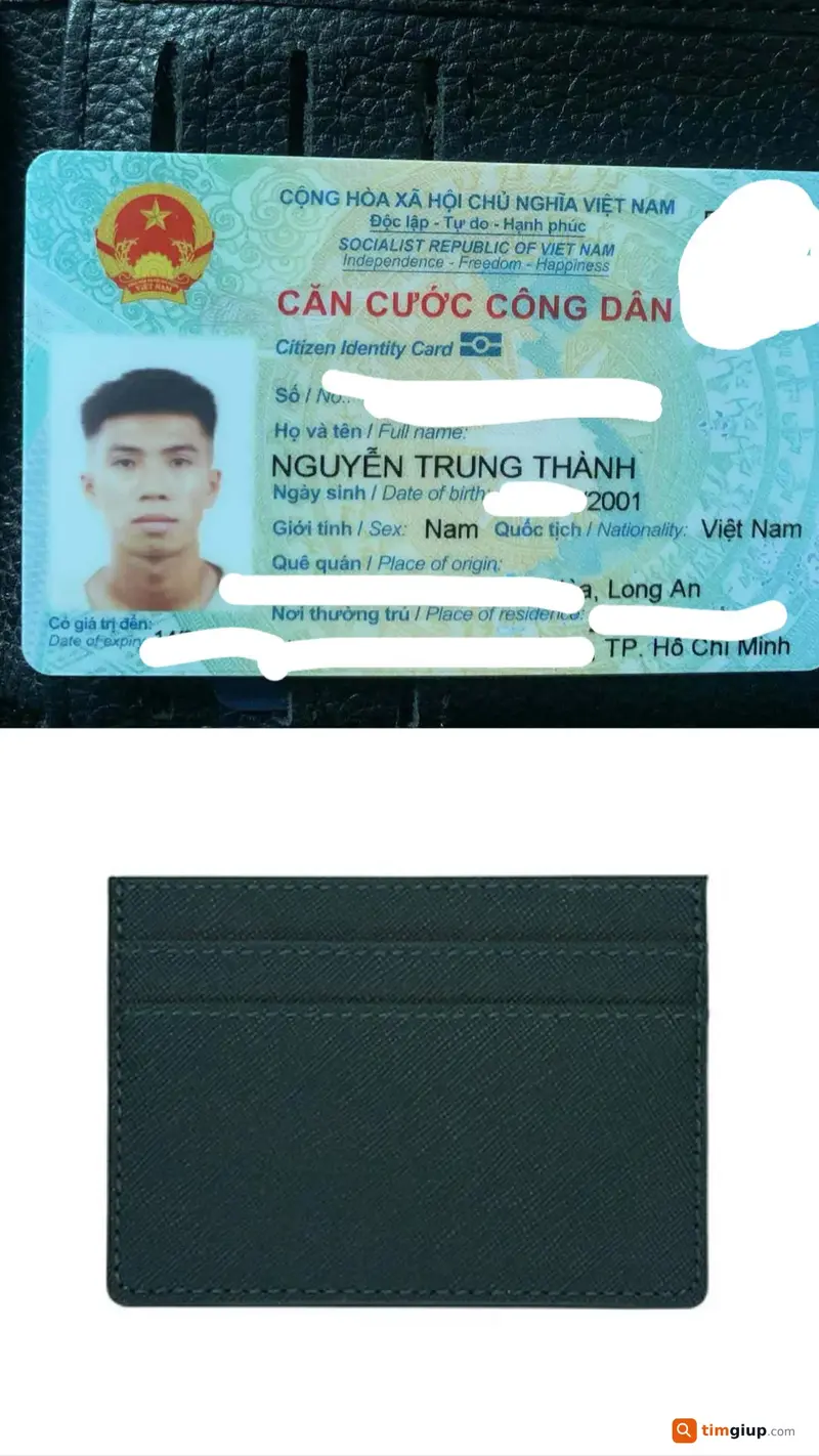 Tìm ví và giấy tờ tùy thân của anh Nguyễn Trung Thành tại sân bay Cát Bi