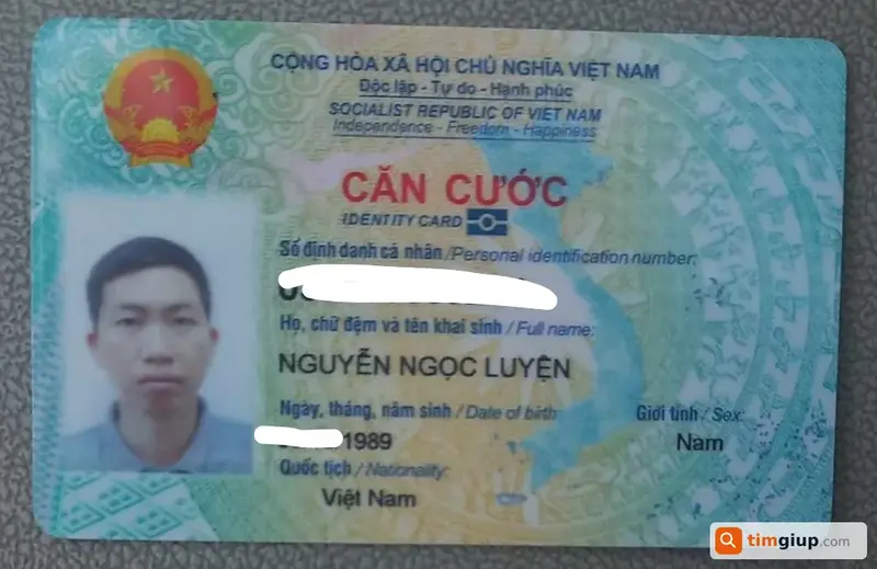 Tìm ví đánh rơi tên Nguyễn Ngọc Luyện tại Hà Nội
