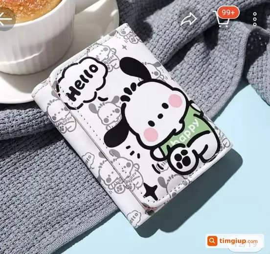 Tìm Ví Gập In Hình Chó Đánh Rơi Tại Đường Nhật Lệ