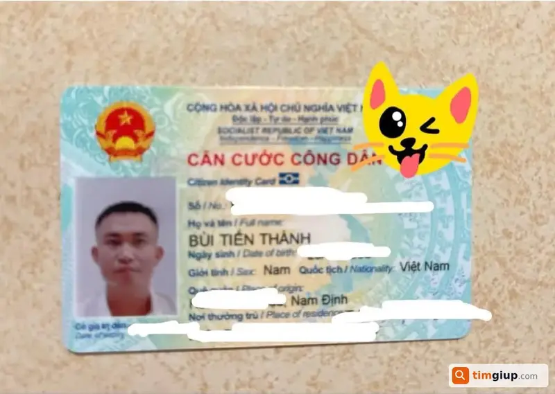 Tìm ví da màu xanh chứa giấy tờ của anh Bùi Tiến Thành tại Bắc Từ Liêm