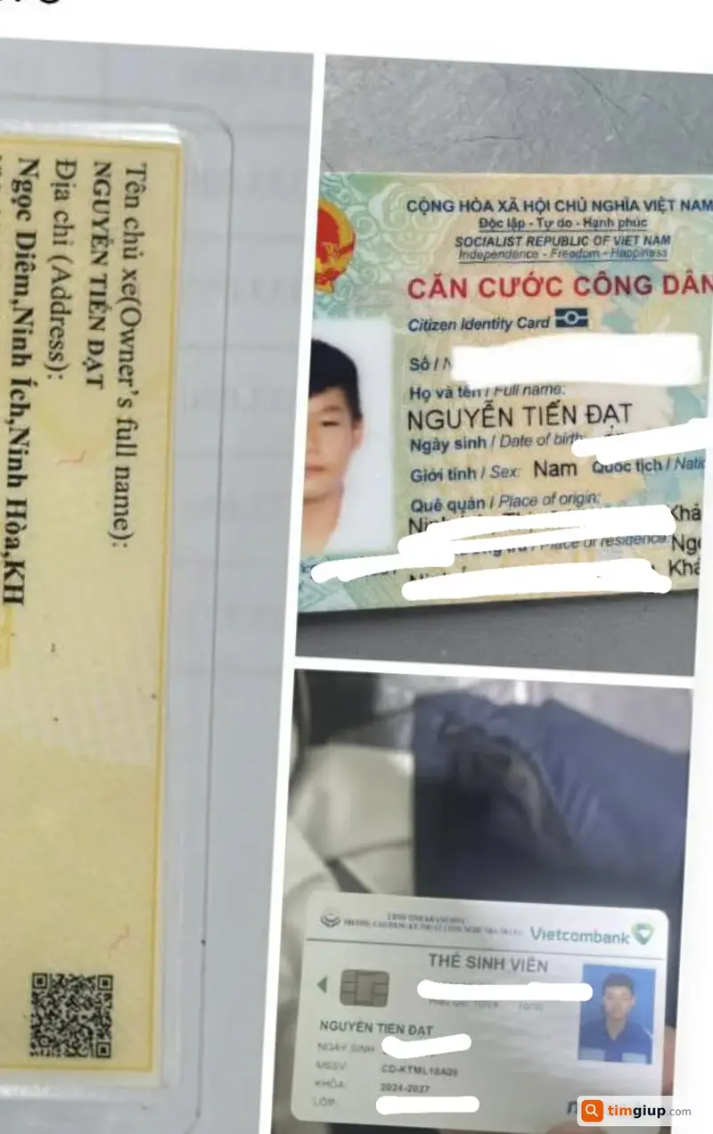 Tìm ví màu đen mang tên Nguyễn Tiến Đạt tại Nha Trang Center