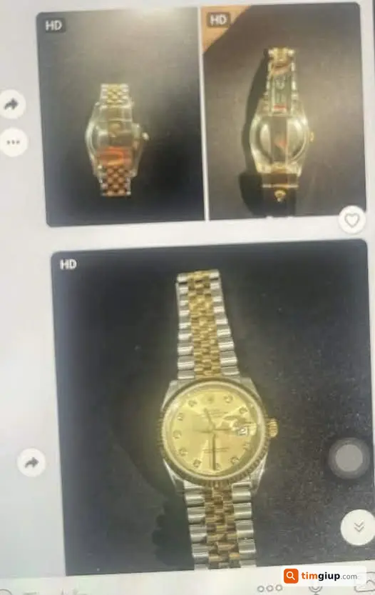 Thất lạc đồng hồ Rolex trên taxi khu Lê Quang Đạo Phú Đô