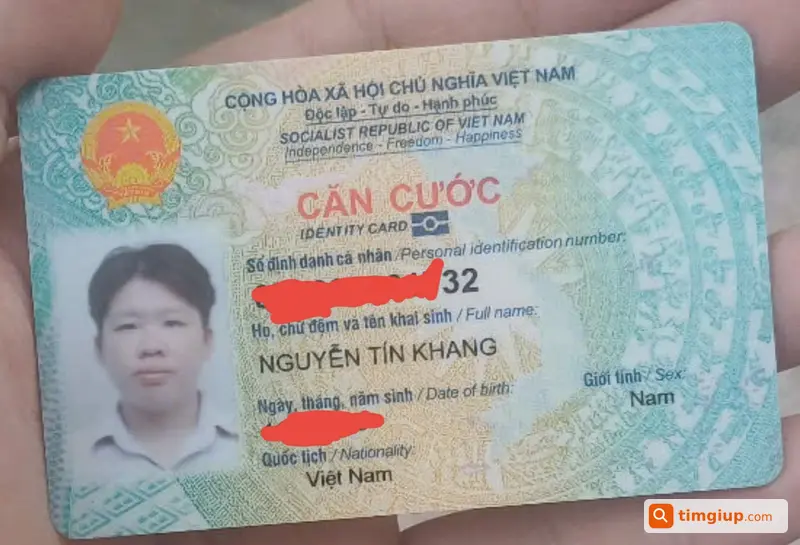 Ví Có Tiền Và Giấy Tờ Tên Nguyễn Tín Khang Thất Lạc Quận 10