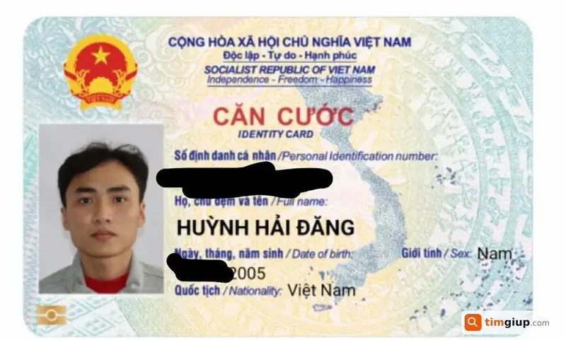 Tìm ví giấy tờ mang tên Huỳnh Hải Đăng tại Cần Thơ