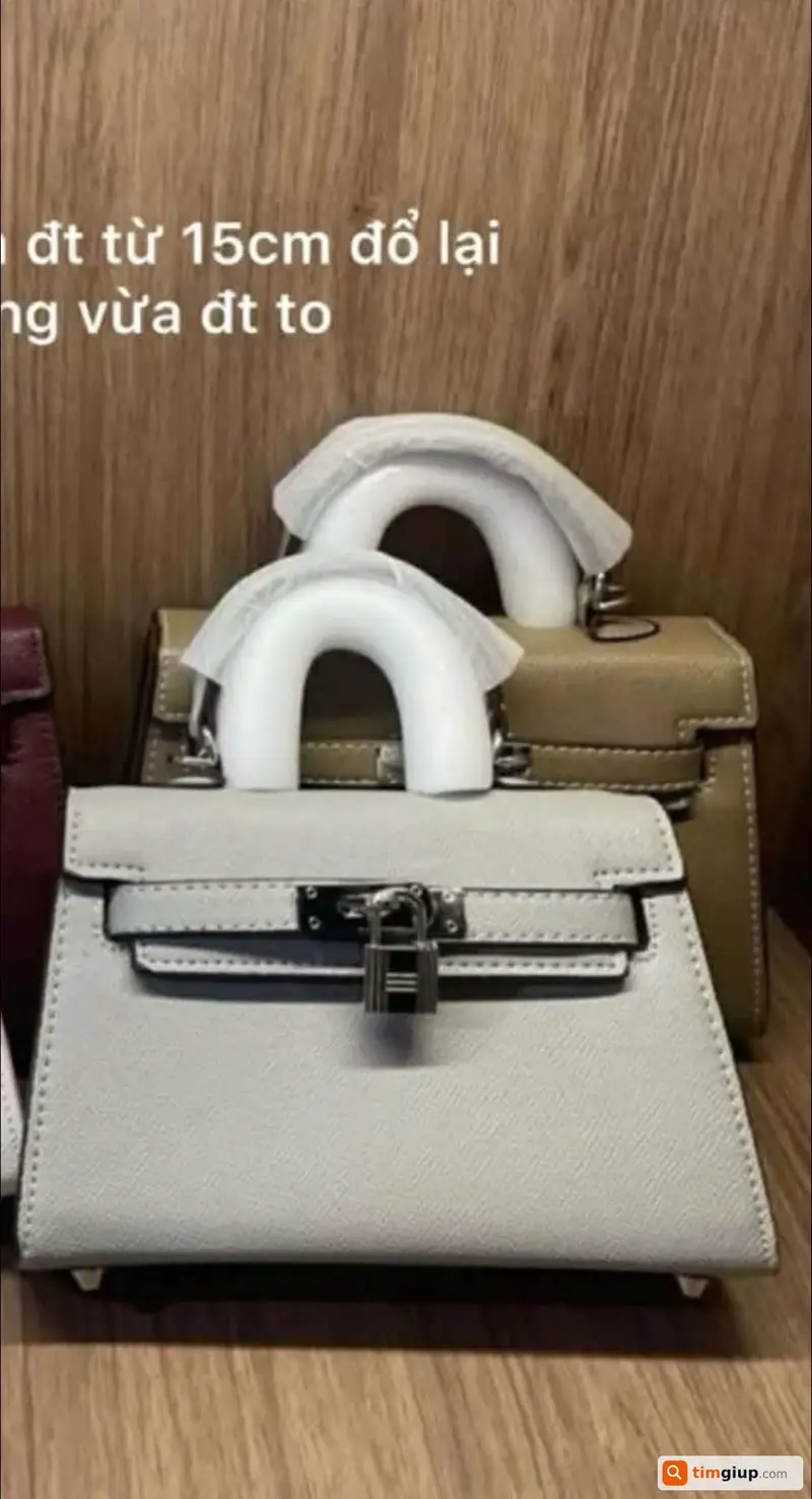 Tìm túi xách màu ghi đánh rơi tại Huế