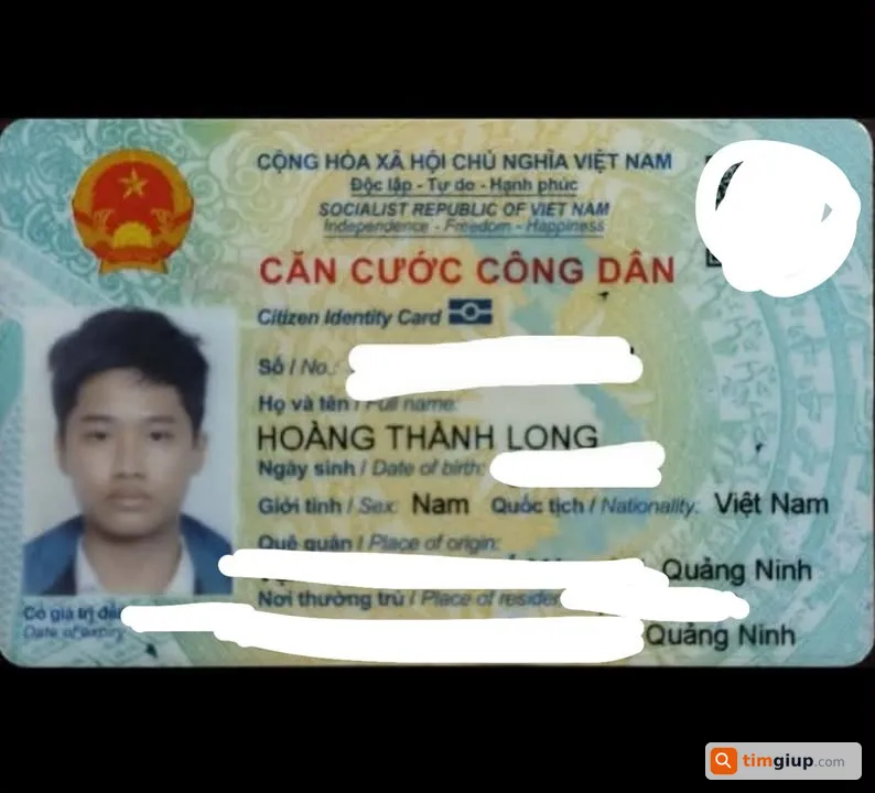 Tìm ví và giấy tờ tùy thân của anh Hoàng Thành Long tại Cầu Giấy, Hà Nội