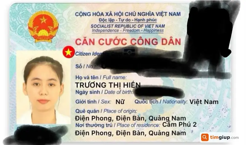 Tìm balo chứa giấy tờ tùy thân tên Trương Thị Hiền tại Huế