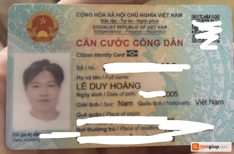 Tìm ví đánh rơi của anh Lê Duy Hoàng tại Tiền Giang