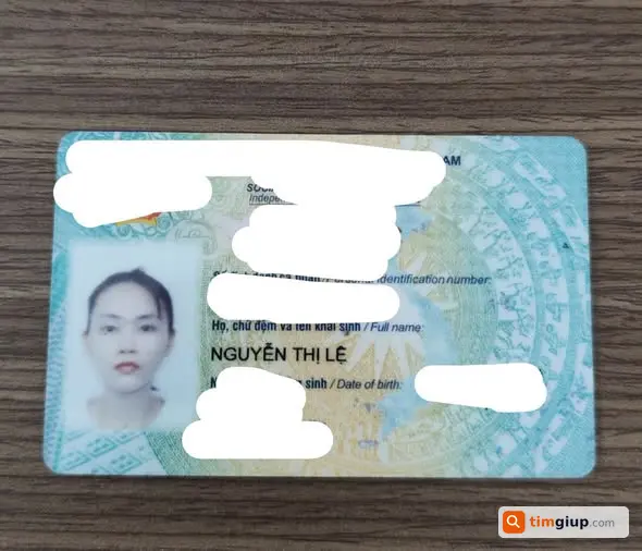 Tìm CCCD và giấy tờ Nguyễn Thị Lệ tại Lê Đức Thọ hẻm 345